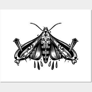 Death Moth Posters and Art